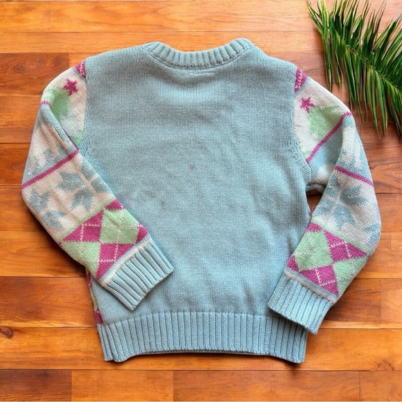 Girls’ 3T Winter & Holiday Sweater + Long Sleeve Shirt Bundle – 6 Pieces - Picture 10 of 12